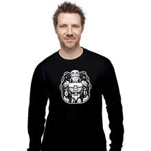 Load image into Gallery viewer, Shirts Long Sleeve Shirts, Unisex / Small / Black Digital Mechanical Cyborg
