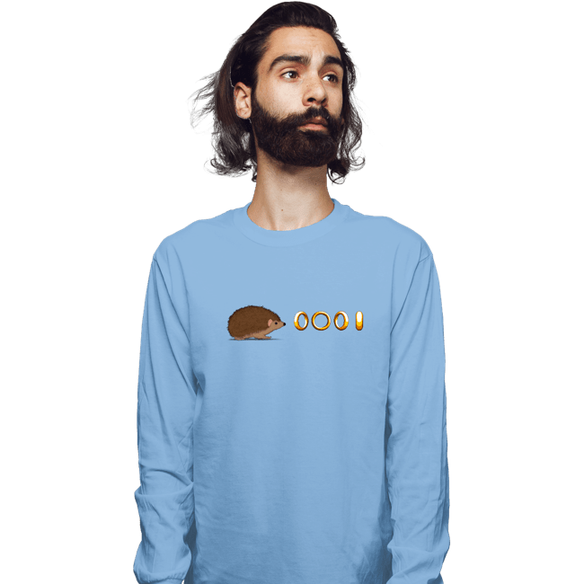 Secret_Shirts Long Sleeve Shirts, Unisex / Small / Powder Blue Not So Sonic