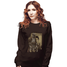 Load image into Gallery viewer, Shirts Long Sleeve Shirts, Unisex / Small / Dark Chocolate Bounsteam Hunter
