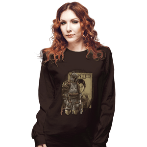 Shirts Long Sleeve Shirts, Unisex / Small / Dark Chocolate Bounsteam Hunter