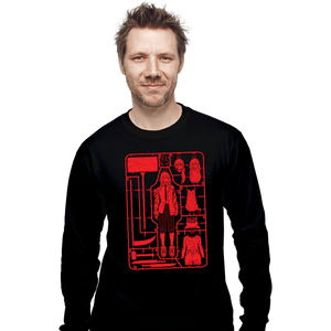 Daily_Deal_Shirts Long Sleeve Shirts, Unisex / Small / Black Power Model Sprue
