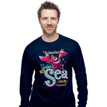 Load image into Gallery viewer, Daily_Deal_Shirts Long Sleeve Shirts, Unisex / Small / Navy Under The Sea Tour

