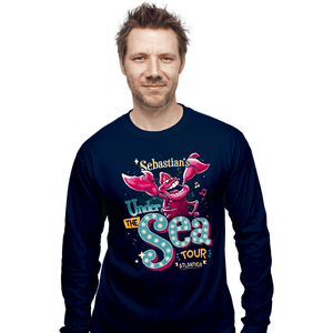 Daily_Deal_Shirts Long Sleeve Shirts, Unisex / Small / Navy Under The Sea Tour
