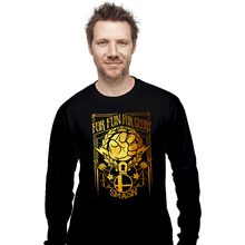 Load image into Gallery viewer, Daily_Deal_Shirts Long Sleeve Shirts, Unisex / Small / Black Smash Foil Crest
