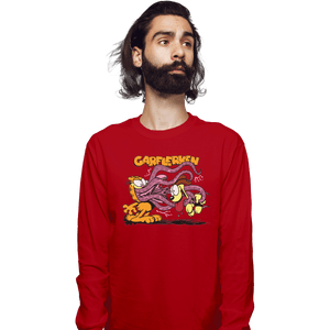Shirts Long Sleeve Shirts, Unisex / Small / Red Garflerken