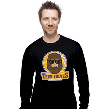 Load image into Gallery viewer, Shirts Long Sleeve Shirts, Unisex / Small / Black Teen Wolves
