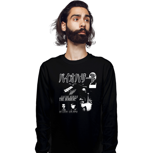 Daily_Deal_Shirts Long Sleeve Shirts, Unisex / Small / Black Biohazard 2