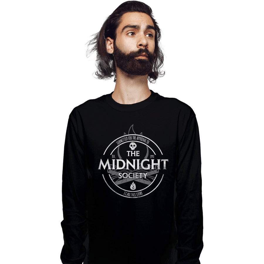 Shirts Long Sleeve Shirts, Unisex / Small / Black Midnight Society