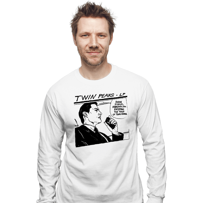 Secret_Shirts Long Sleeve Shirts, Unisex / Small / White The Twin Peaks LP