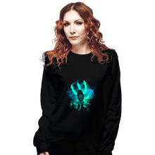 Load image into Gallery viewer, Shirts Long Sleeve Shirts, Unisex / Small / Black Neptune Art
