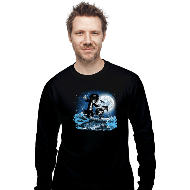 Daily_Deal_Shirts Long Sleeve Shirts, Unisex / Small / Black Dream And Death
