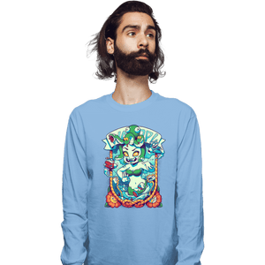 Secret_Shirts Long Sleeve Shirts, Unisex / Small / Powder Blue Calamaria