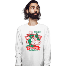 Load image into Gallery viewer, Secret_Shirts Long Sleeve Shirts, Unisex / Small / White Mikey&#39;s Pizza
