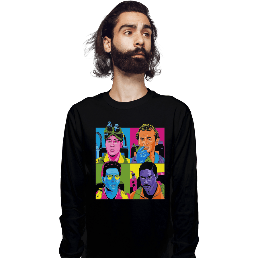 Shirts Long Sleeve Shirts, Unisex / Small / Black Who You Gonna Call