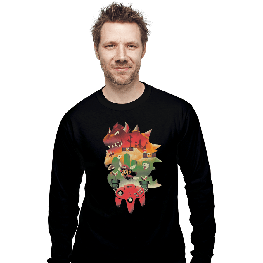 Shirts Long Sleeve Shirts, Unisex / Small / Black World of Adventure