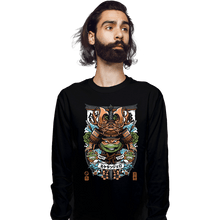 Load image into Gallery viewer, Daily_Deal_Shirts Long Sleeve Shirts, Unisex / Small / Black Samurai Mikey
