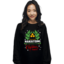Load image into Gallery viewer, Daily_Deal_Shirts Long Sleeve Shirts, Unisex / Small / Black Nakatomi Christmas
