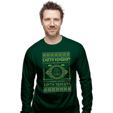 Load image into Gallery viewer, Shirts Long Sleeve Shirts, Unisex / Small / Forest Earth Kingdom Ugly Sweater

