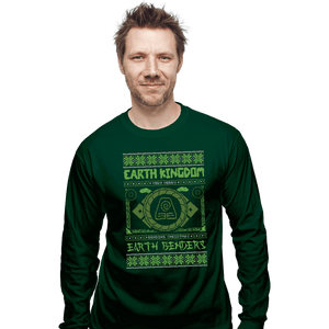 Shirts Long Sleeve Shirts, Unisex / Small / Forest Earth Kingdom Ugly Sweater
