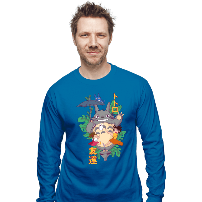Secret_Shirts Long Sleeve Shirts, Unisex / Small / Sapphire My Good Friend