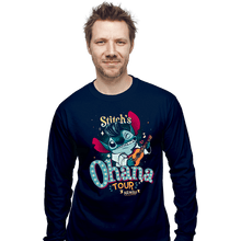 Load image into Gallery viewer, Daily_Deal_Shirts Long Sleeve Shirts, Unisex / Small / Navy Ohana Tour
