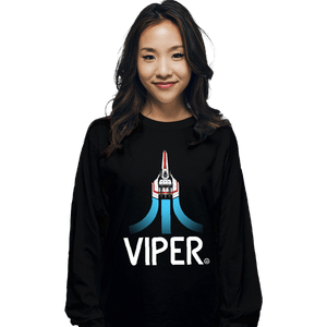 Secret_Shirts Long Sleeve Shirts, Unisex / Small / Black Viper