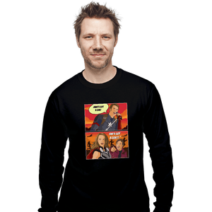 Daily_Deal_Shirts Long Sleeve Shirts, Unisex / Small / Black Not Another Superhero Movie