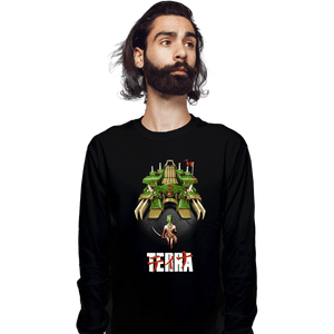 Daily_Deal_Shirts Long Sleeve Shirts, Unisex / Small / Black Terra