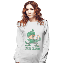 Load image into Gallery viewer, Shirts Long Sleeve Shirts, Unisex / Small / White Lucky Charms
