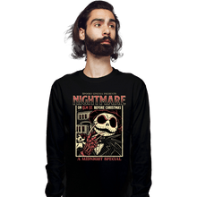 Load image into Gallery viewer, Daily_Deal_Shirts Long Sleeve Shirts, Unisex / Small / Black Nightmare Midnight Special
