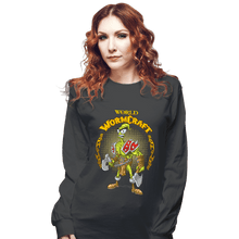 Load image into Gallery viewer, Secret_Shirts Long Sleeve Shirts, Unisex / Small / Charcoal World of Wormcraft

