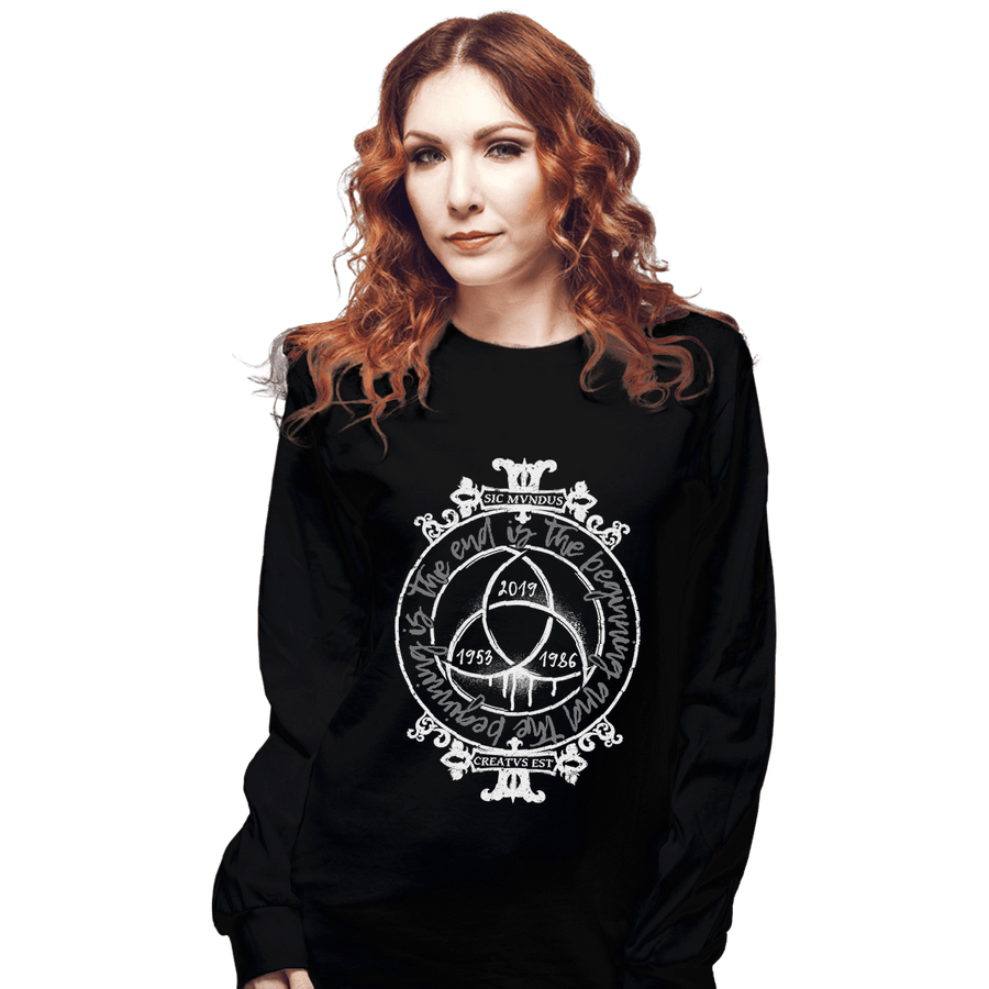 Shirts Long Sleeve Shirts, Unisex / Small / Black Sic Mundus Creatus Est