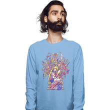 Load image into Gallery viewer, Shirts Long Sleeve Shirts, Unisex / Small / Powder Blue Throne Of Magic
