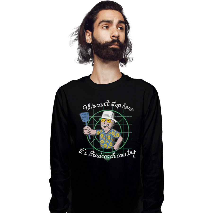 Shirts Long Sleeve Shirts, Unisex / Small / Black Fear and Loathing in New Vegas