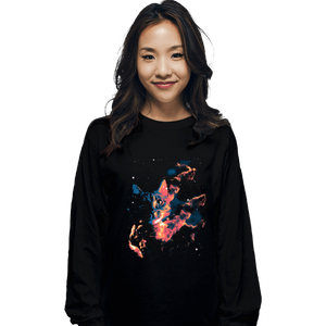 Daily_Deal_Shirts Long Sleeve Shirts, Unisex / Small / Black Cat Pillars Of Creation