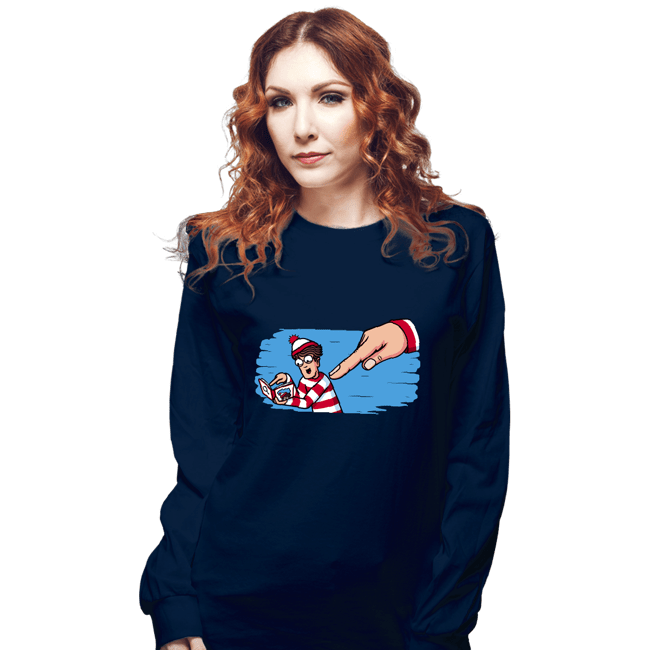 Secret_Shirts Long Sleeve Shirts, Unisex / Small / Navy Finder Found