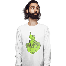 Load image into Gallery viewer, Shirts Long Sleeve Shirts, Unisex / Small / White FU Grinch
