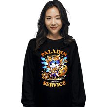 Load image into Gallery viewer, Daily_Deal_Shirts Long Sleeve Shirts, Unisex / Small / Black Paladin&#39;s Call
