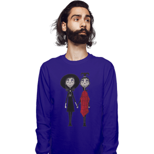 Shirts Long Sleeve Shirts, Unisex / Small / Violet The Deetz Twins