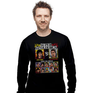 Shirts Long Sleeve Shirts, Unisex / Small / Black Super Sandler Bros