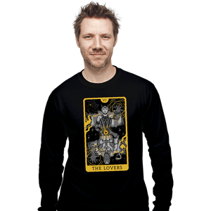 Secret_Shirts Long Sleeve Shirts, Unisex / Small / Black The Lovers Tarot