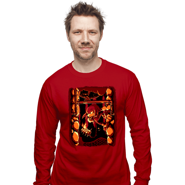 Daily_Deal_Shirts Long Sleeve Shirts, Unisex / Small / Red Reach The Palace