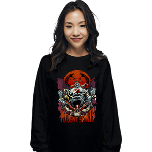 Secret_Shirts Long Sleeve Shirts, Unisex / Small / Black Ancient Spiritsd
