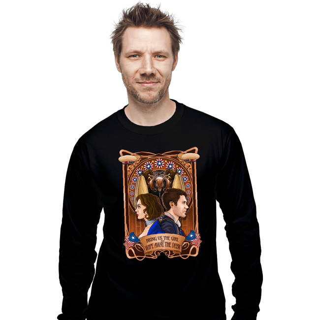 Daily_Deal_Shirts Long Sleeve Shirts, Unisex / Small / Black Infinite