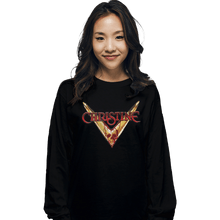Load image into Gallery viewer, Shirts Long Sleeve Shirts, Unisex / Small / Black Christine
