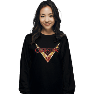 Shirts Long Sleeve Shirts, Unisex / Small / Black Christine