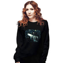Load image into Gallery viewer, Secret_Shirts Long Sleeve Shirts, Unisex / Small / Black Starry Exorcist
