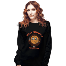 Load image into Gallery viewer, Shirts Long Sleeve Shirts, Unisex / Small / Black Miss Minutes
