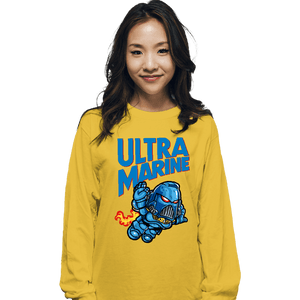Daily_Deal_Shirts Long Sleeve Shirts, Unisex / Small / Gold Ultrabro