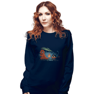 Shirts Long Sleeve Shirts, Unisex / Small / Navy Stay Close To Me
